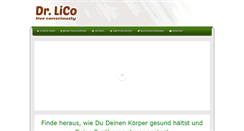 Desktop Screenshot of drlico.com